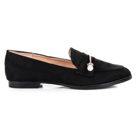 Seastar Loafers med perler sort