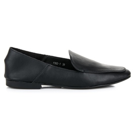 Vices Klassiske skruestik loafers sort