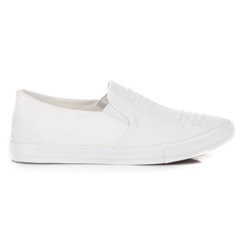 Seastar Hvide slip on sneakers