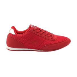 American Club Amerikansk 7066 rød jogging sport hvid
