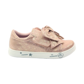 American Club Amerikanske 17386 pink sneakers gul lyserød