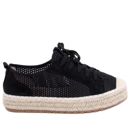 BM Sort BB06P Sorte espadrilles sneakers