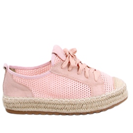 Pink BB06P Pink espadrilles sneakers lyserød