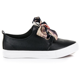 Seastar Stilfulde sneakers bundet med et bånd sort
