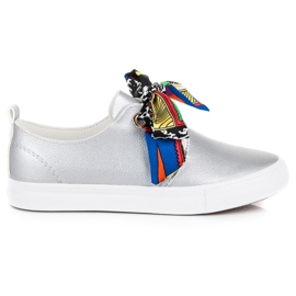 Seastar Stilfulde sneakers bundet med et bånd grå
