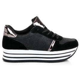 Platform sportssko sort