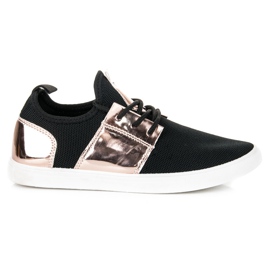 Dame sneakers sort