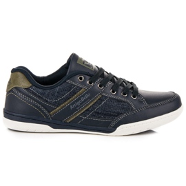 Arrigo Bello Navy Mænds sneakers blå