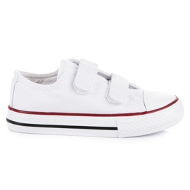 Børns velcro sneakers hvid