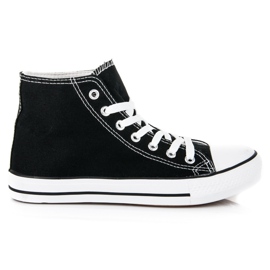 Seastar Sneakers med snøre over anklen sort