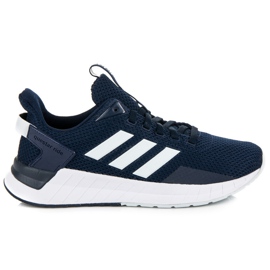 Adidas questar ride hvid marine blå