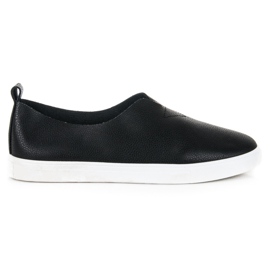 Sorte slip-on sneakers