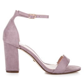 Seastar Sandaler fastgjort med et spænde violet