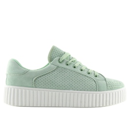 AX02 Grønne creepersy sneakers