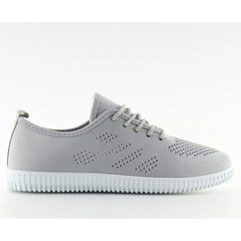 Grå Dame grå sneakers LA10P Grå