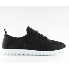 Sorte damesneakers LA10P Sort