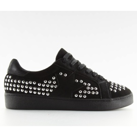 Sorte kvinders sneakers G253 sort