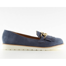 Loafers til kvinder marineblå G237 blå marine blå