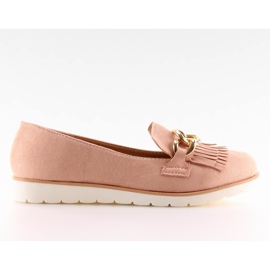 Pink loafers til kvinder G237 pink lyserød