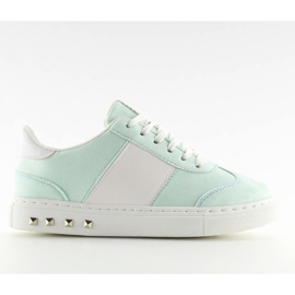 Pastel mintgrønne damesneakers