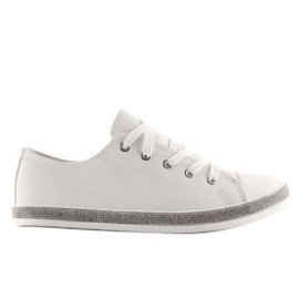 Hvide damesneakers BM1950 hvide