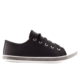 Sorte damesneakers BM1950 Sort