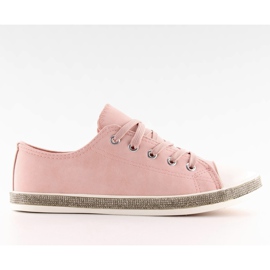 Pink damesneakers BM1950 Pink lyserød