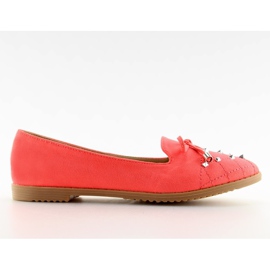 Orange loafers lordsy 2568 Rød