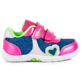 American Club Pigeres amerikanske sneakers lyserød