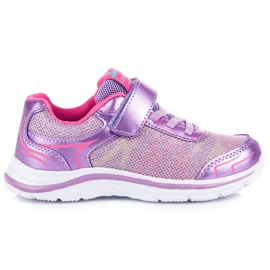 American Club Lilla amerikanske sneakers violet
