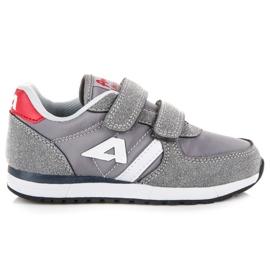 American Club Suede Læder Sneakers American grå