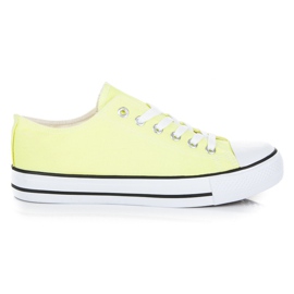 Fgm Paris Klassiske neon sneakers gul