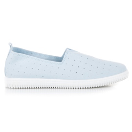 Seastar Suede slipons blå