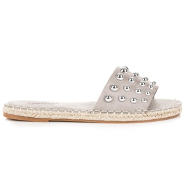 Seastar Espadriller i ruskind grå