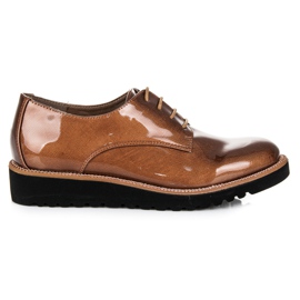 Kylie Lakerede brogues brun