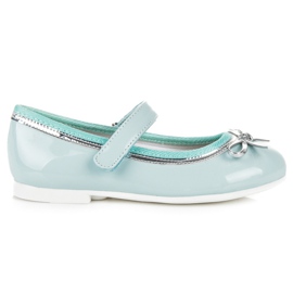 American Club Ballerina Med Velcro. American blå