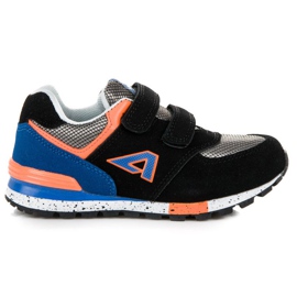 American Club Amerikanske velcro sneakers sort