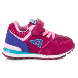 Girls 'American Club sneakers lyserød