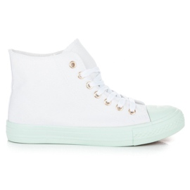 Coura Sneakers over anklen hvid
