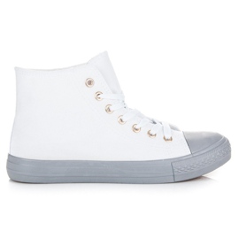 Coura Sneakers over anklen hvid
