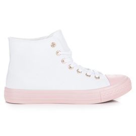Coura Sneakers over anklen hvid