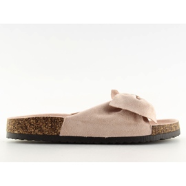Beige kork hjemmesko 218-10 beige