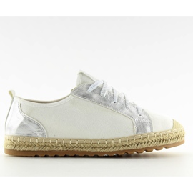 Hvide espadrilles sneakers BB02P Hvide