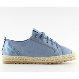 Blå espadriller BB02P L.BLÅ sneakers