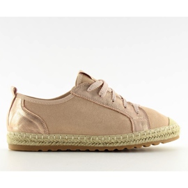 Pink BB02P Champagne espadrilles sneakers lyserød