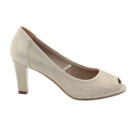 Pumper perforerede Sergio Leone 232 brun gul