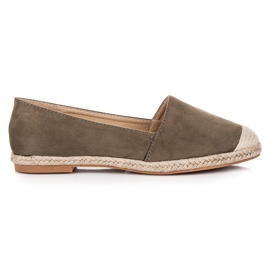 Seastar Grøn ruskind Espadrilles