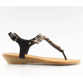 Sorte sandaler 9-59 sorte