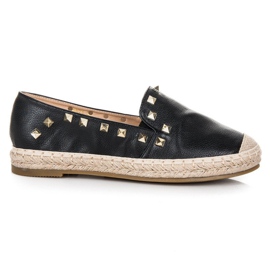 Coura Sorte espadriller med rhinsten