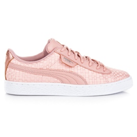Puma Basket Satin Ep WN`S lyserød
